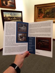 folleto museo nacional bellas artes pinturas